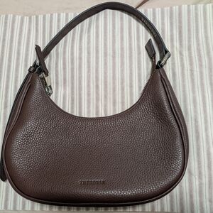 The Horse Brown Pebbled Leather Hobo Bag